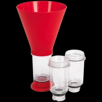 Image of Sealey VS7101 4 Piece Engine Oil Funnel Set