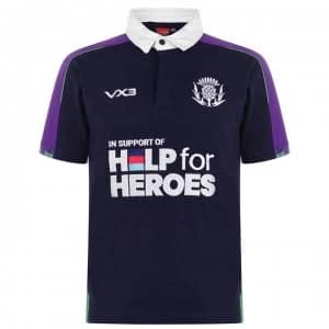Image of VX-3 Scotland 2019/20 Rugby Shirt - Navy