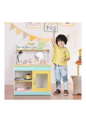 Image of Teamson Kids Little Helper Pet Play Stand Toy -Green/Yellow