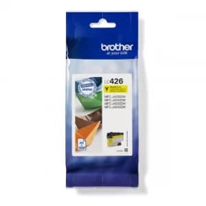 Image of BROTHER LC426Y Yellow Ink Cartridge