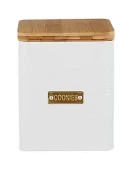 Image of Typhoon Otto Square Cookie Tin - White
