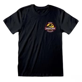 Image of Jurassic Park - Park Ranger Unisex Large T-Shirt - Black