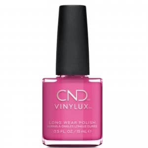 Image of CND Vinylux Hot Pop Pink Nail Varnish 15ml