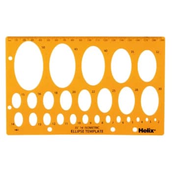 Image of Helix H82010 Template - Ellipse
