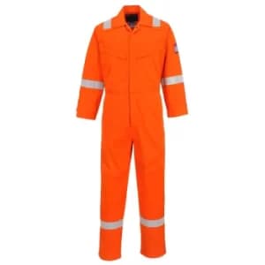 Image of Modaflame Mens Flame Resistant Overall Orange 2XL