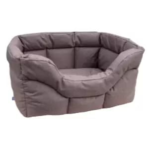 Image of P&L Heavy Duty Dog Bed Medium Brown