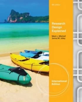 Image of Research Design Explained by Janina Jolley Paperback