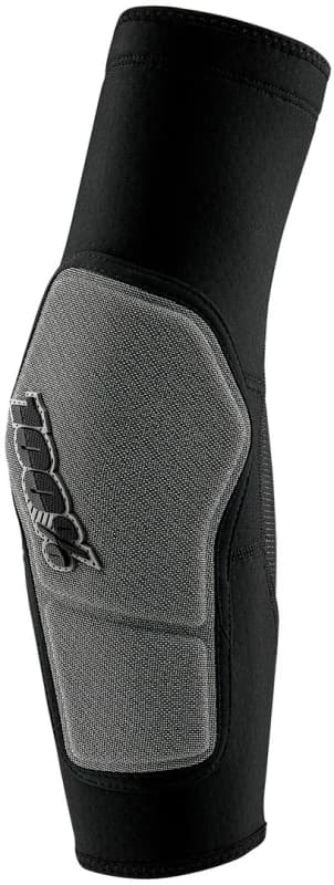 Image of 100% Ridecamp Bicycle Elbow Protectors, black-grey, Size S for Men