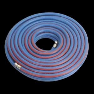 Image of Air Hose 20M X 10MM with 1/4" BSP Unions Extra Heavy-duty