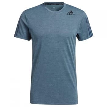 Image of adidas adidas Heat Rdy 3S Tee - Blue Oxide