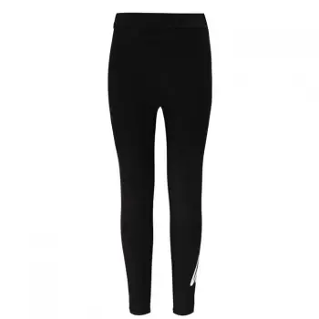 Image of Hype Script Logo Kids Leggings - Black