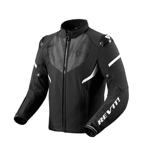 Image of REV'IT! Hyperspeed 2 H2O Jacket Black White Size S