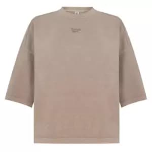 Image of Reebok Cropped T Shirt Womens - Grey