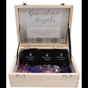 Image of Box of 24 Glass Guardian Angel