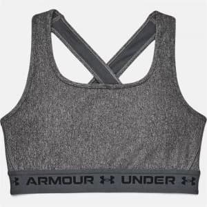 Image of Urban Armor Gear Mid Crossback Bra Ladies - Charcoal Light Heather