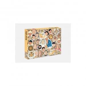 Image of The Tiger King Puzzle 500 piece jigsaw puzzle by Illustrated by Chantel de Sousa