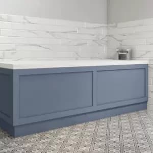 Image of 1600mm Matt Blue Front Bath Panel - Baxenden
