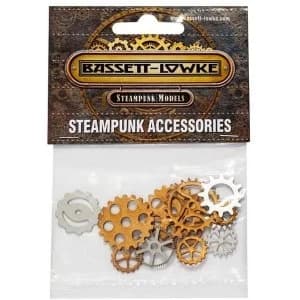 Image of Bassett-Lowke Steampunk Clock Cogs Pack Model Accessory