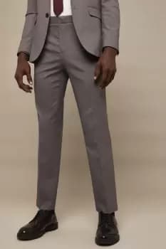 Image of Plus And Tall Tailored Grey Essential Trousers