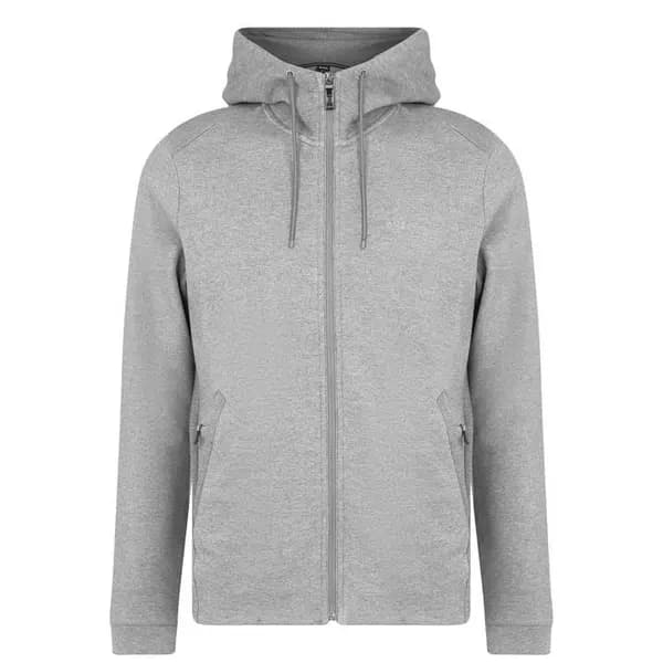 Image of Boss Saggy Curve Zip Hoodie Zip Hoodies Small Blue 53583918350