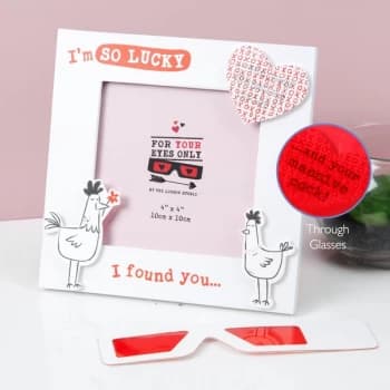 Image of For Your Eyes Only X-Ray I Found You Photo Frame 4x4