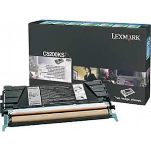 Image of Lexmark C5200KS Black Laser Toner Ink Cartridge