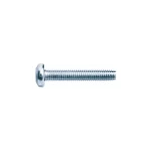 Image of M6 X 16 Pozi Pan Thread Forming Screws BZP