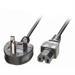 Image of Lindy 30458 power cable Black 2m C15 coupler