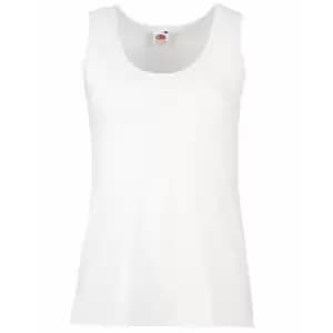 Image of Fruit Of The Loom Ladies/Womens Lady-Fit Valueweight Vest (2XL) (White)