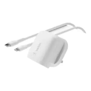 Image of Belkin WCA006MY1MWH-B5 mobile device charger Universal White AC Fast charging Indoor