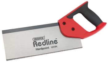 Image of Draper Soft Grip Hardpoint Tenon Saw (250mm) 80213