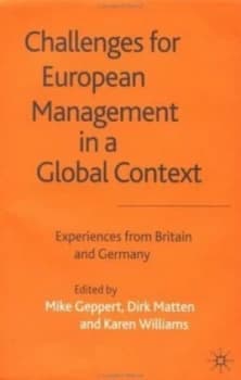 Image of Challenges for European Management in a Global Context by M. Geppert Hardback