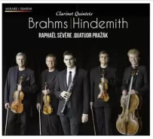 Image of Brahms/Hindemith Clarinet Quintets by Johannes Brahms CD Album