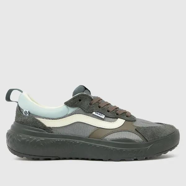 Image of Vans ultrarange neo vr3 trainers in Black & green Black & Green UK 7 (EU 40½)