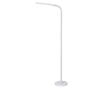 Image of Gilly Modern Floor Reading Lamp - LED - 1x5W 2700K - White