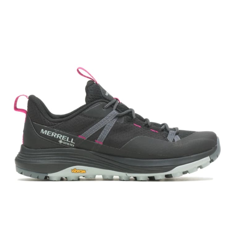 Image of Merrell Siren 4 Gore Tex Womens Walking Shoes Black - UK 6 Black female PS3768BLK6