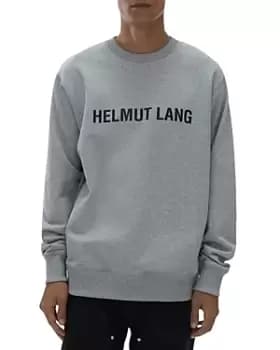 Image of Helmut Lang Core Terry, Vapor Heather, Male, Crewnecks, L09HM522
