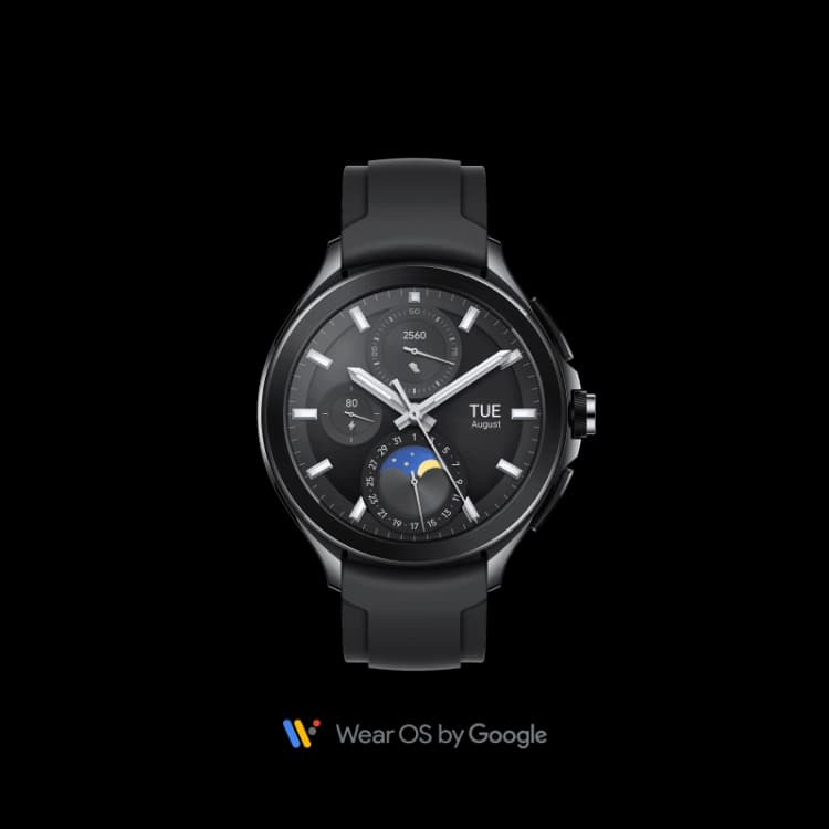 Image of Xiaomi WATCH 2 PRO BLK CASE BLK RUBER STRAP BHR7211GL