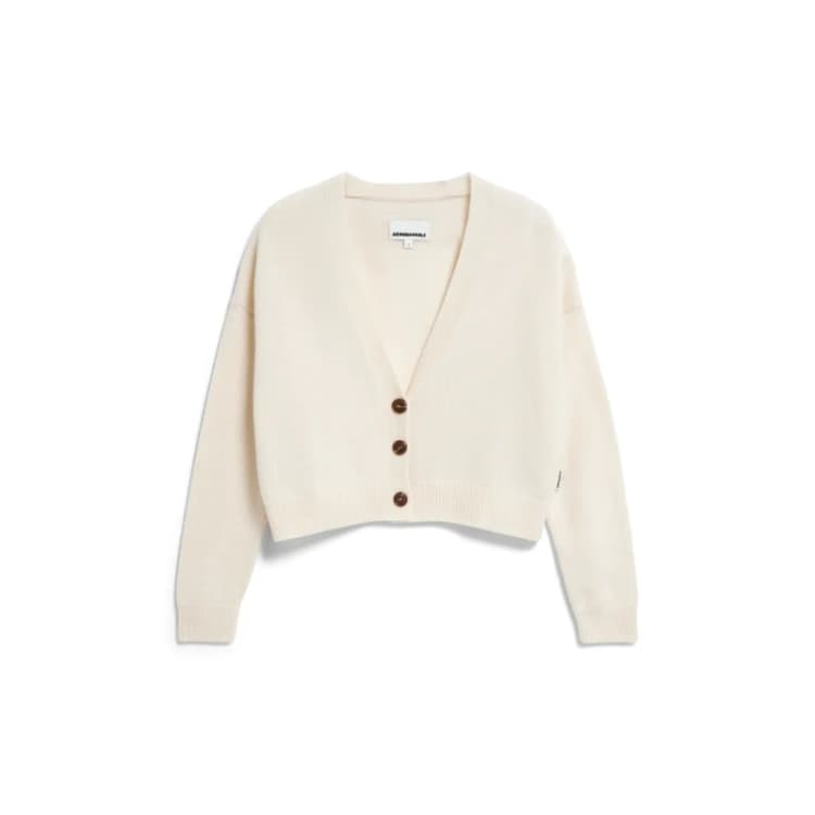 Image of ARMEDANGELS Womens cardigan ARMEDANGELS Damiraa Reglana Beige Female L