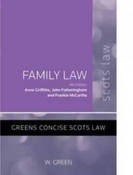 Image of Family Law by Anne M. O Griffiths Book