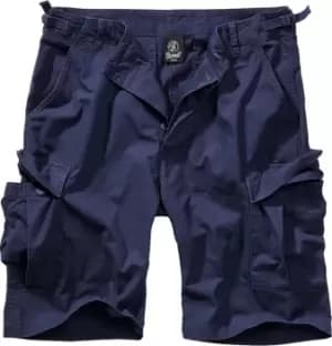 Image of Brandit BDU Ripstop Shorts, blue, Size 2XL, blue, Size 2XL
