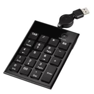 Image of Hama SK 140 Slimline Keypad, black