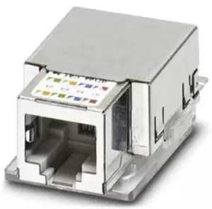 Image of Phoenix Contact, VS-08-BU-RJ45-5-F/PK, Female Cat5, Cat5e RJ45 Connector