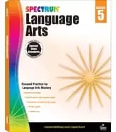Image of spectrum language arts grade 5