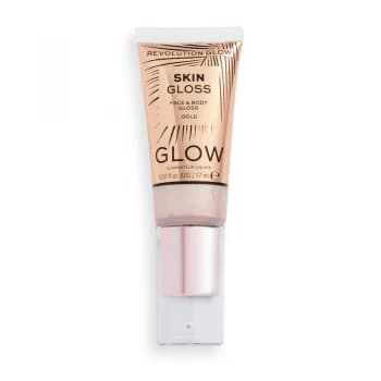 Image of Makeup Revolution Glow Face & Body Gloss Illuminator Gold