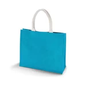 Image of Kimood Womens/Ladies Jute Beach Bag (Pack Of 2) (One Size) (Turquoise)