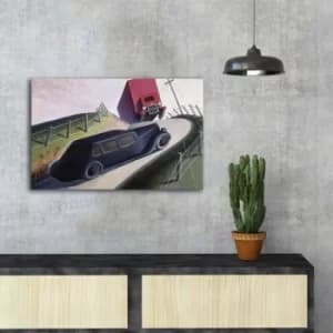 Image of FAMOUSART-037 Multicolor Decorative Canvas Painting