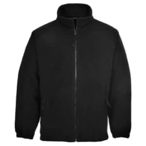 Image of Portwest Mens Aran Fleece Black 2XL