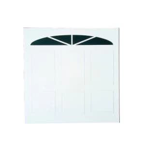 Image of Wickes Bronte Glosswhite Canopy Garage Door 2134 x 2134mm