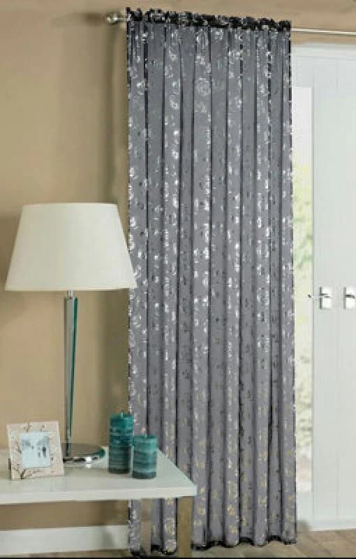 Image of Velosso Geneva Slot Top Voile Panel - Black